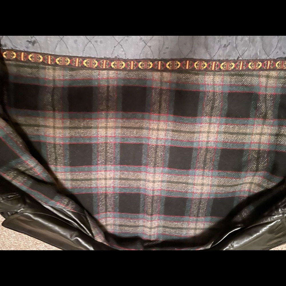 Black Long Authentic Leather Jacket - image 5